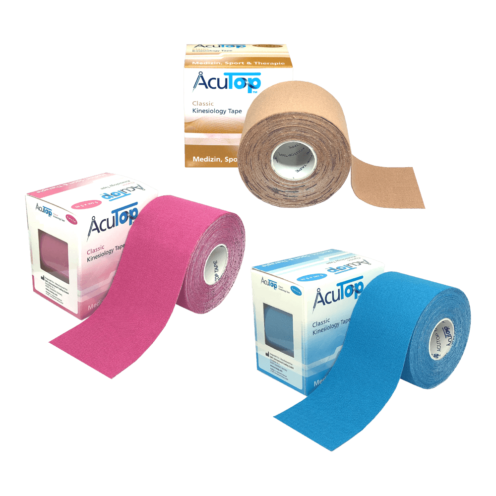 Acutop - Classic Kinesiologie Tape - 5cm x 5m - Intertaping.nl