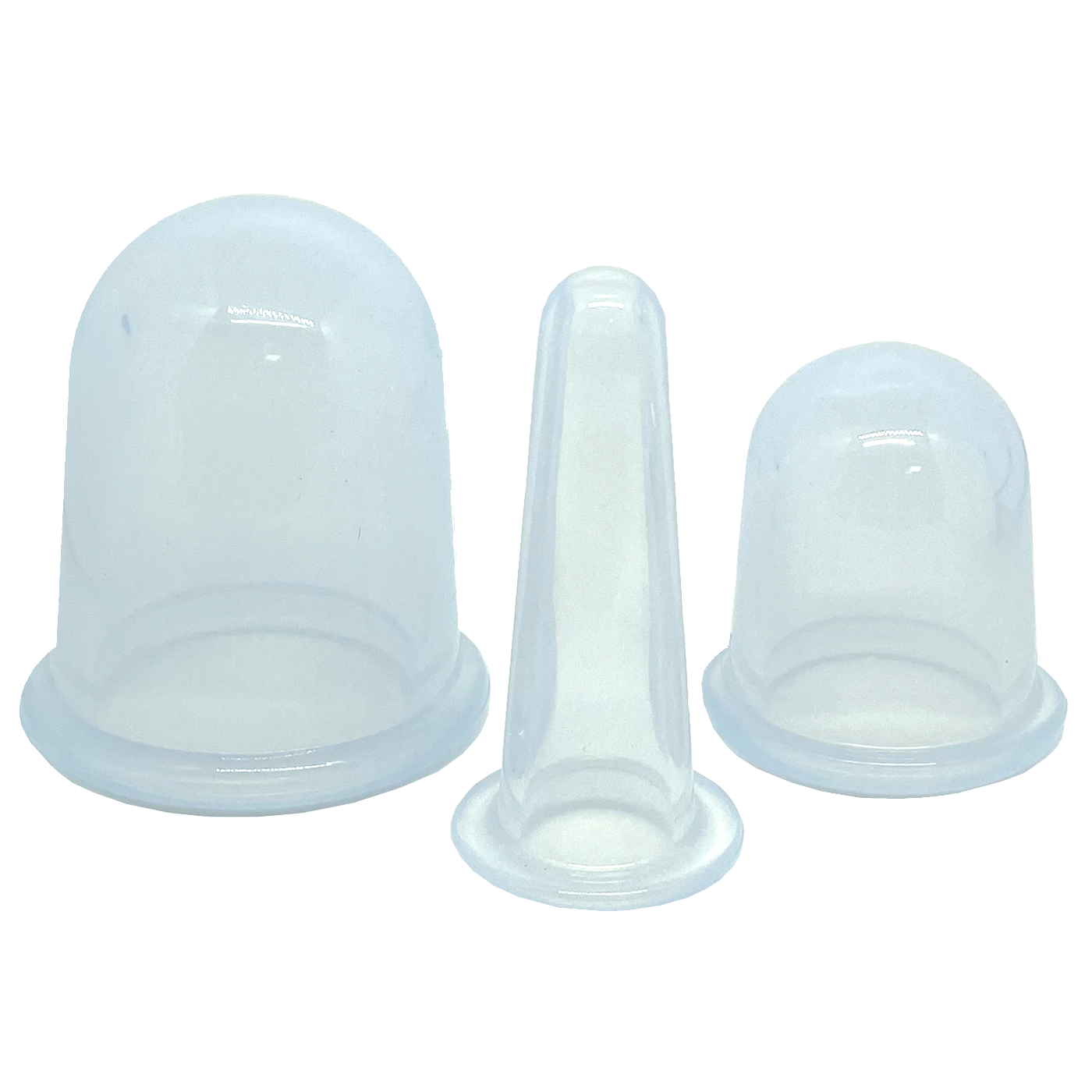 3-delige siliconen cuppingset