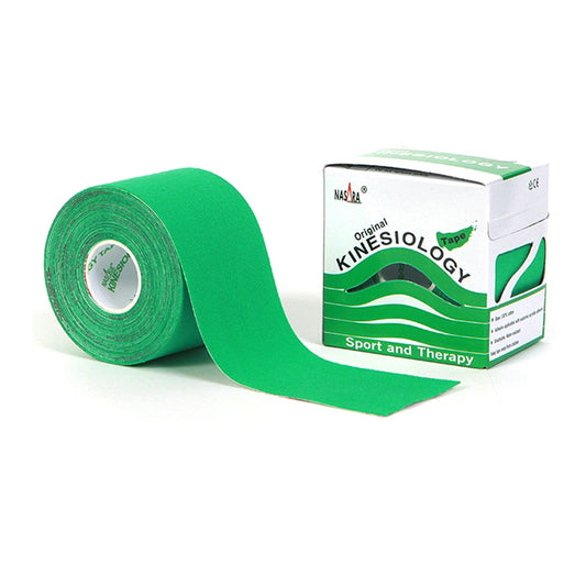 Nasara - Kinesiologie tape - Groen - 5 meter x 5cm - Intertaping.nl
